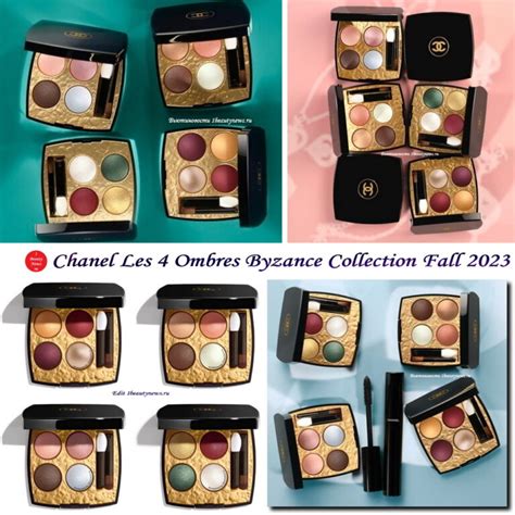 chanel les 4 ombres byzance collection fall 2023|CHANEL .